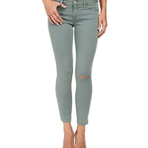 Mavi Jeans Adriana Ankle in Balsam Green Washed